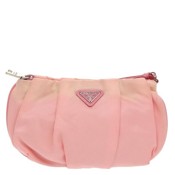 Prada Pink Synthetic Clutch Bag (Pre-Owned) - Picture 1 of 16